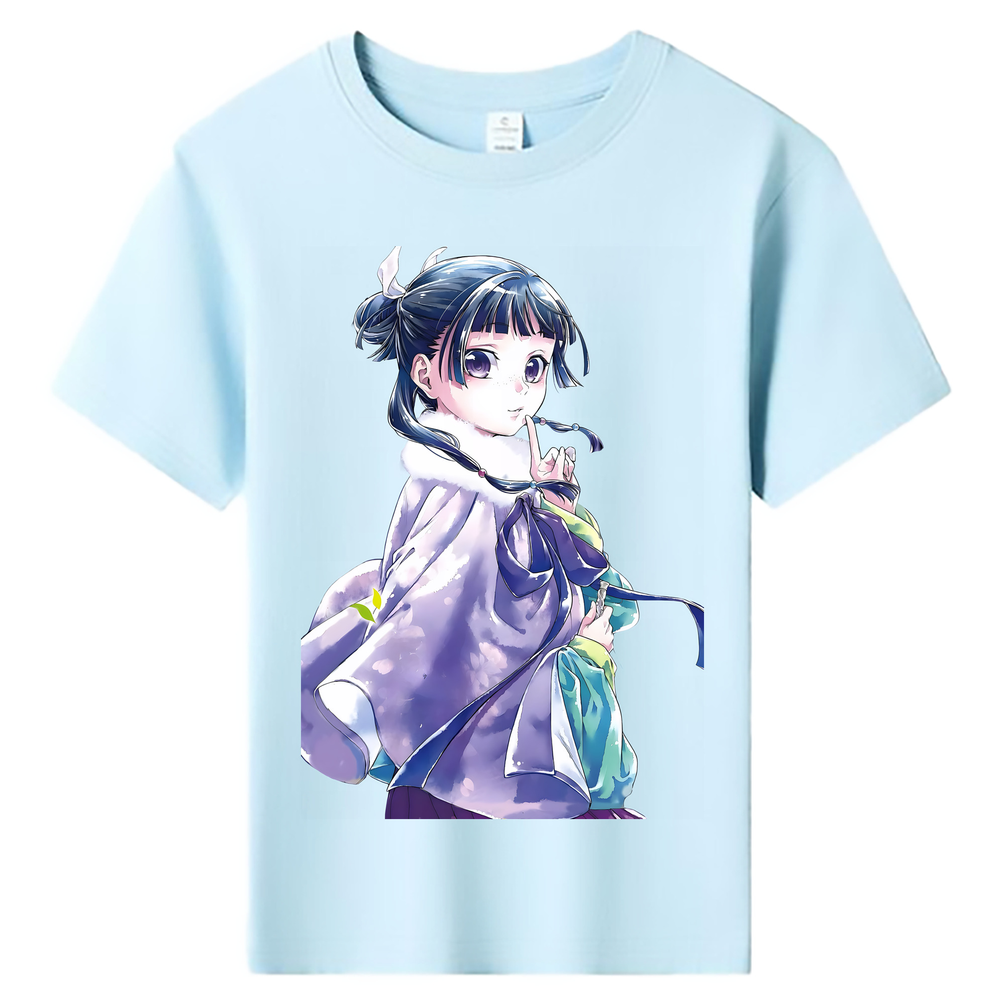 （画像用） 薬屋のひとりごと The Apothecary Diaries 綿100％キッズTシャツ（フロントプリント）